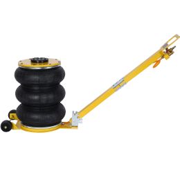 5T Triple Bag Air Jack ; Pneumatic Jack 3 bag ; lifting 16in capacity 5T 11000lbs; easy-collapsing Terrain; Color Yellow