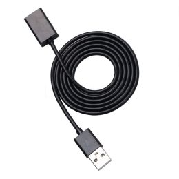 kebidu 100cm USB 2.0 A Male to Female Extension Data Extender Charge Extra Cable 50CM for iphone Samsung Note4 S6 Edge Laptop (Color: Black, Cable Length: 0.5m)